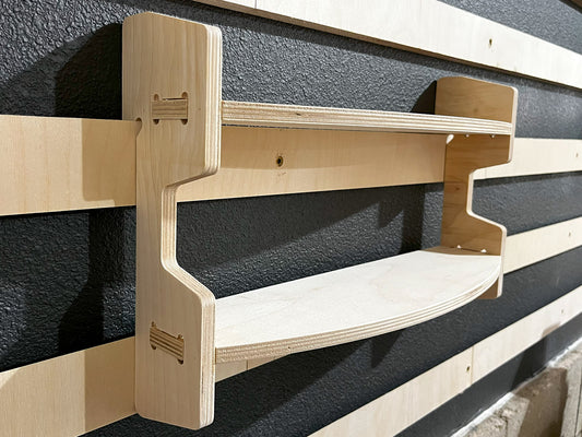 Small Double Shelf for Workout Space